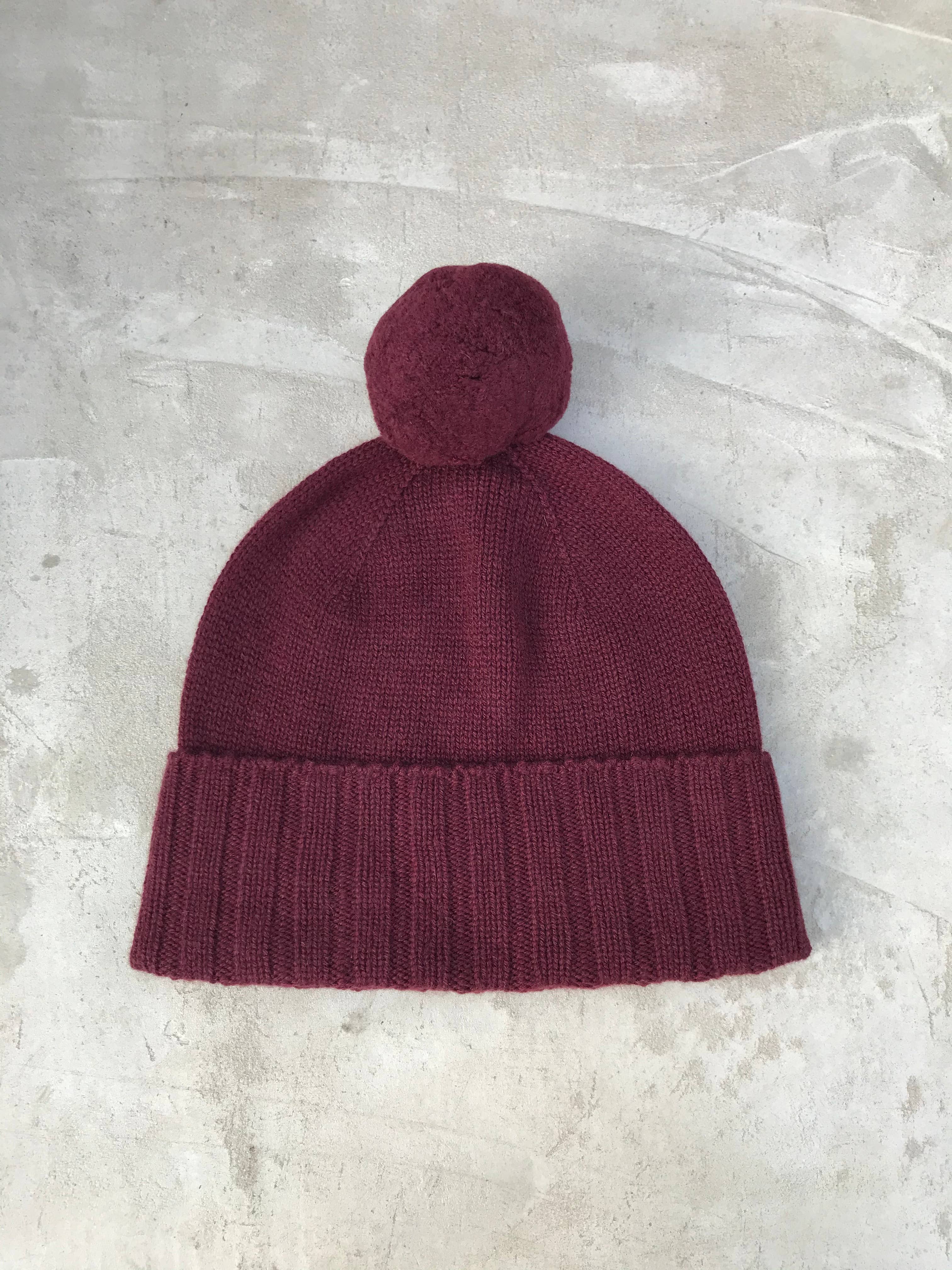 Lou Dungate - Wholesale Hat Accessory - Women's - Supra Pom Pom Cashmere Hat0