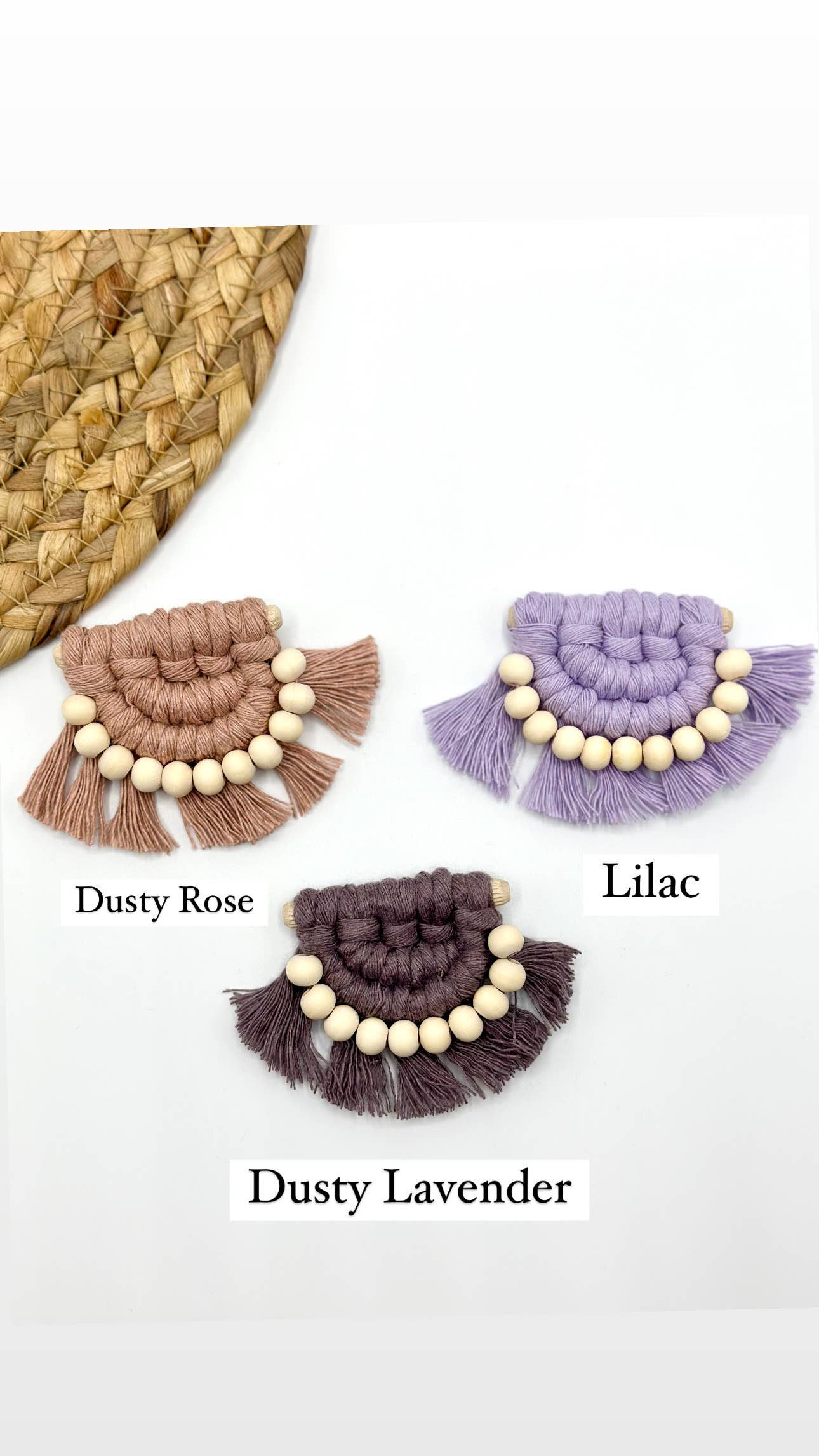 Lilly Bird Crochet – wholesale Car Freshener - Unisex – Macrame car vent & oil diffuser5