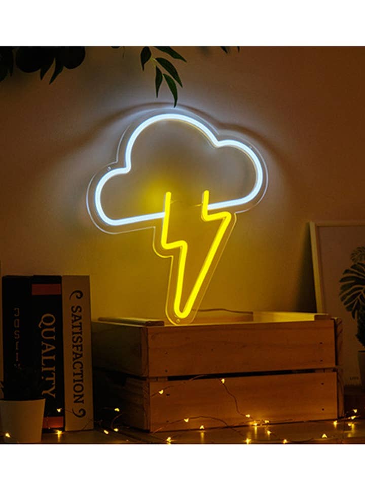 Neon Sign - Thunder Cloud for wholesale by Ohno