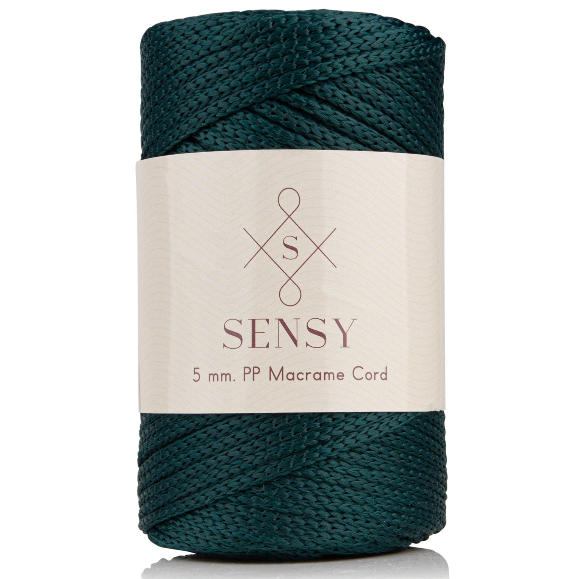 Sensy - Wholesale Yarn - Sensy Premium 5mm - 104 yards 100% Polyester Macrame Yarn50