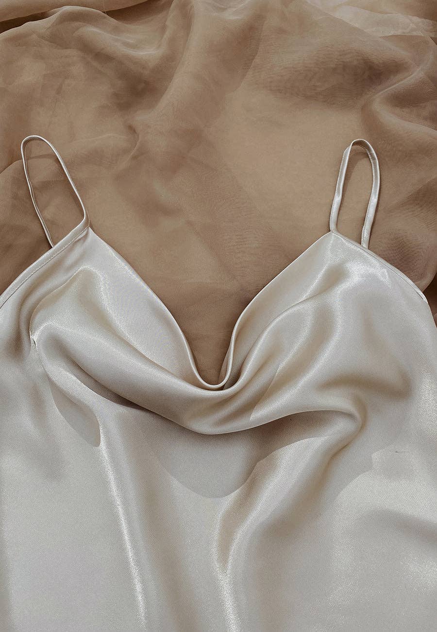 Anna Kaci Wholesale - Wholesale Lounge Set - Women's - Cowl Tank and Shorts Lounge Set13