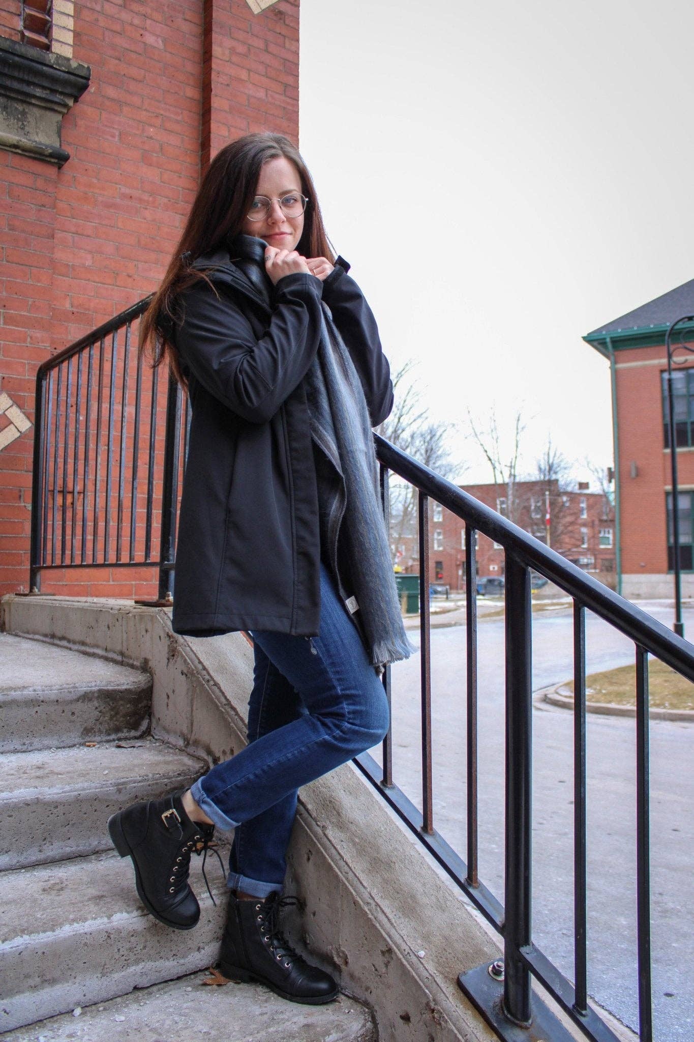 Meraki Movement - Wholesale Scarf - Unisex - Paris Evening Alpaca Scarf3