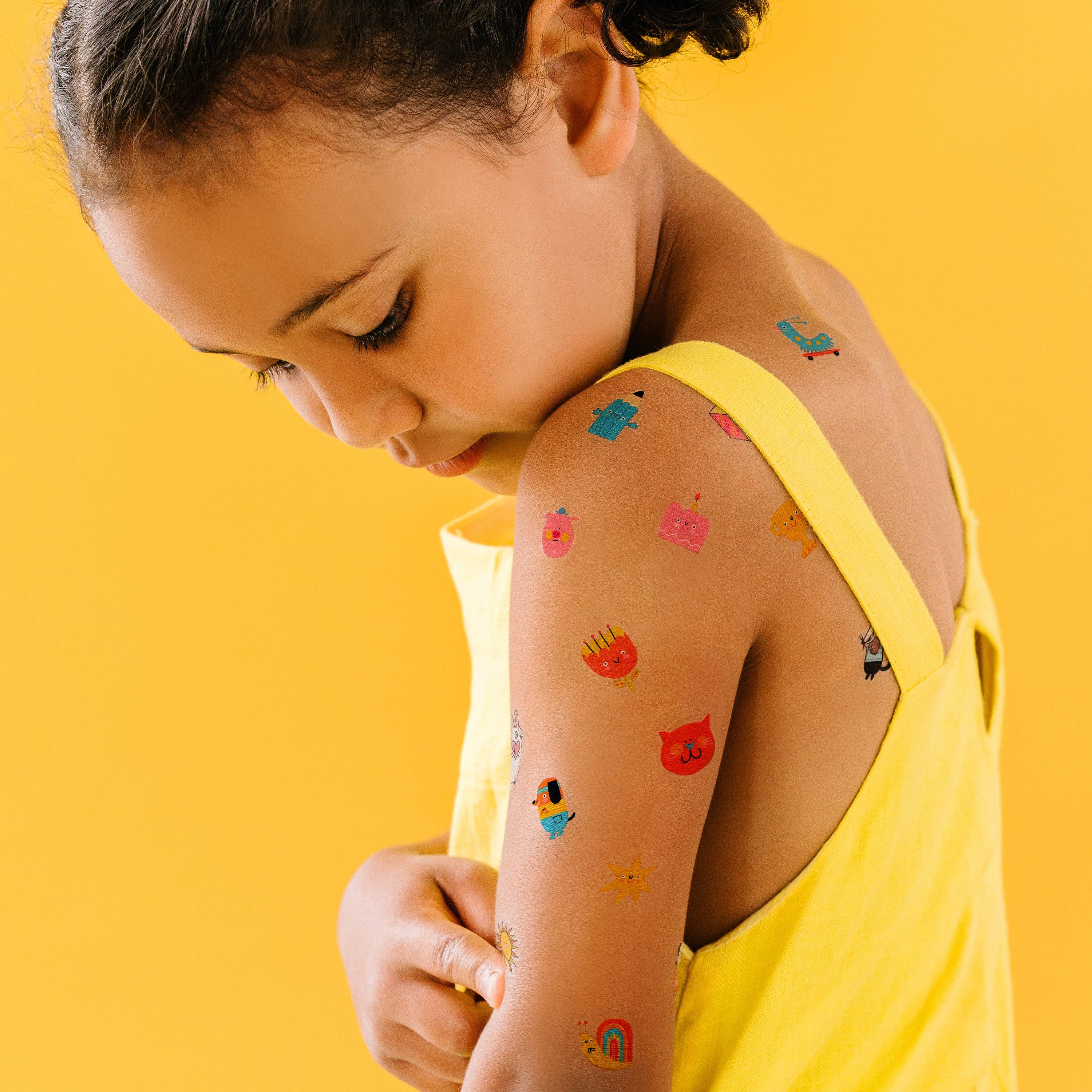 Tattly - Vente Tatouages temporaires - Feuilles de tatouage Little Friends1