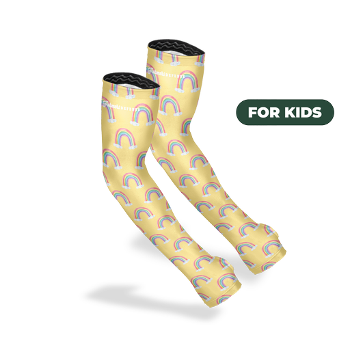 Farmers Defense - Wholesale Garden gloves - Kids Protection Sleeves Rainbows0