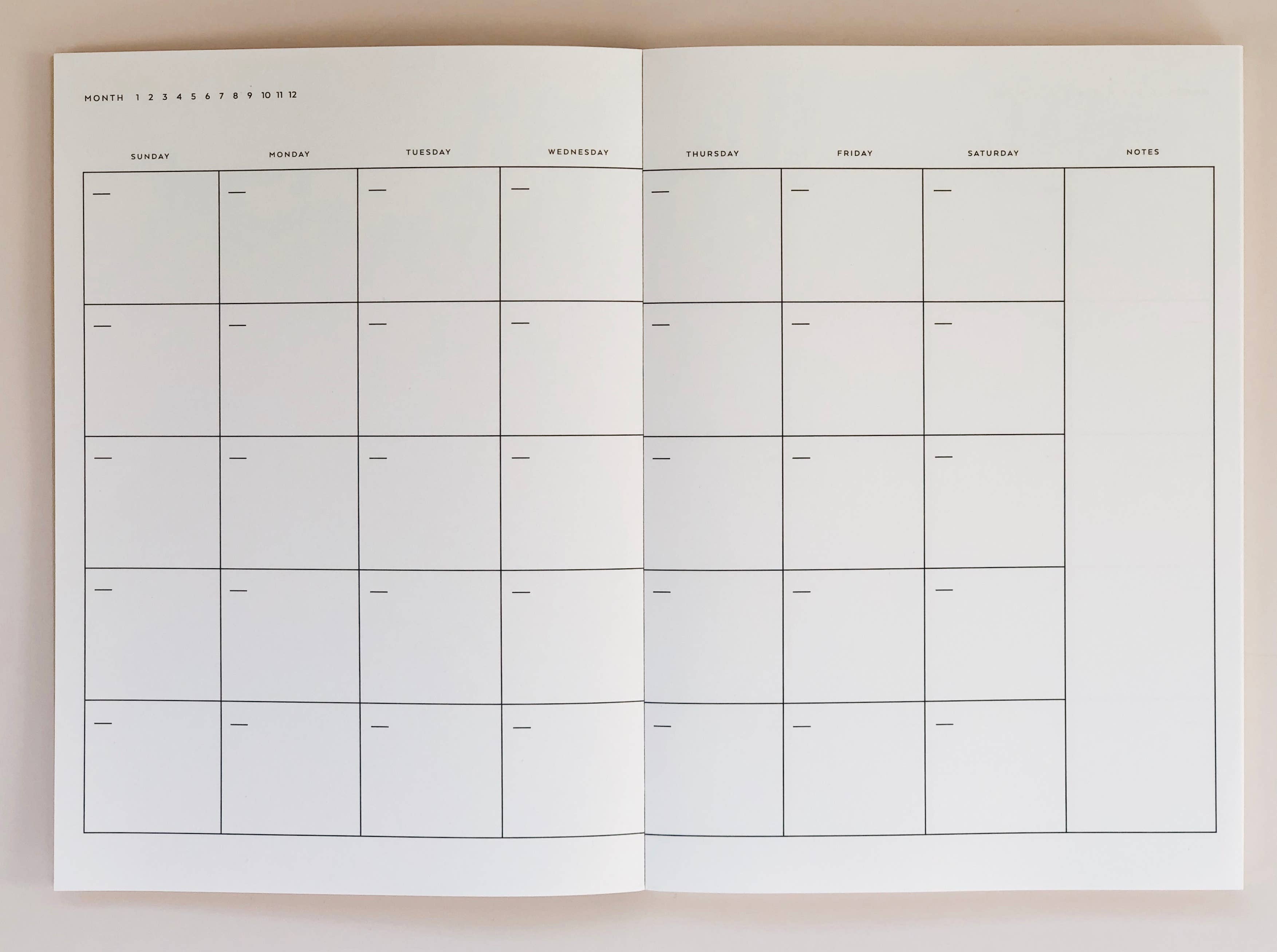 Euni + Co. - Wholesale Planner - Planbook 2