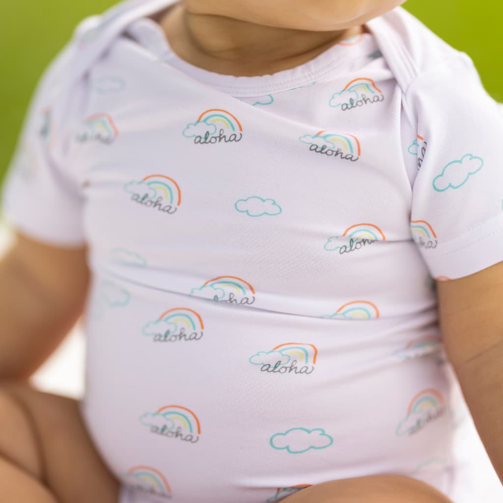 Coco Moon - Wholesale Bodysuit (Non-Footed) - Baby - Pot O' Aloha Bamboo Onesie3