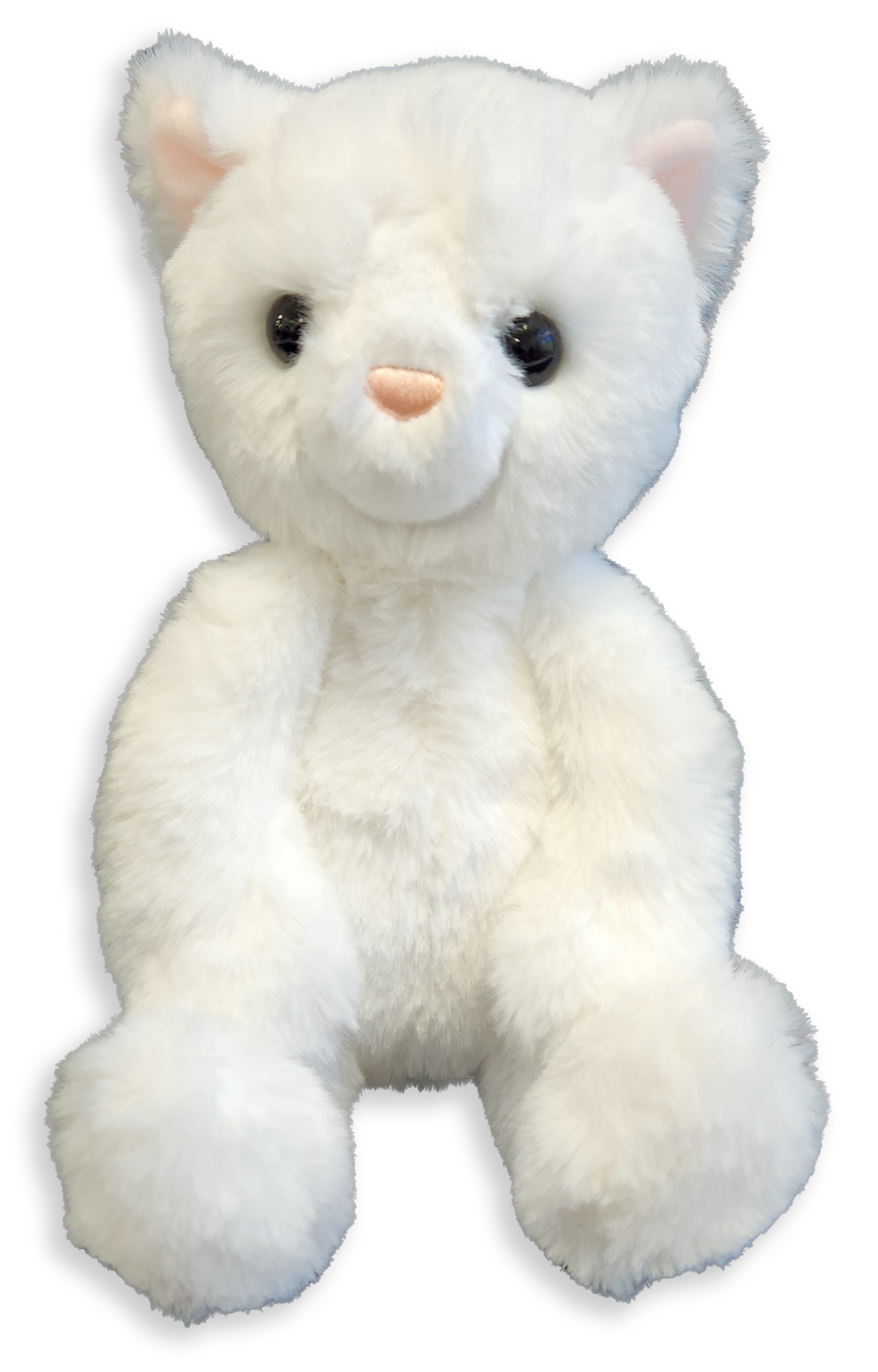 Beverly Hills Teddy Bear Company - Wholesale Stuffed/Plush Toy - Kids & Baby - World Softest Plush Lushee 10 in - White Kitten1