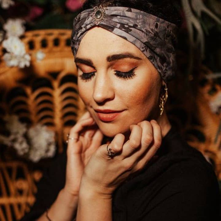 Roxy headband blue for wholesale by Bohia