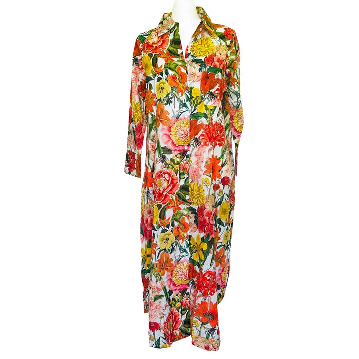 Rosehip Design - Wholesale Dress - Women's - Lucy Shirt Dress - Marigolds