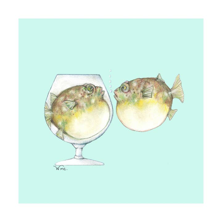 Renifleur Blowfish pour la vente par Wendy McCarthy