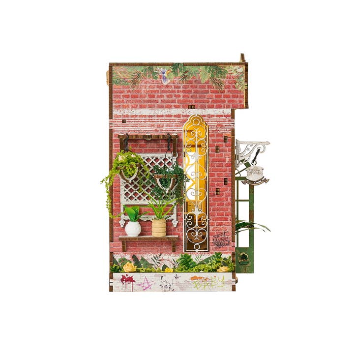 Hands Craft - Wholesale Puzzle - Kids - DIY Book Nook Kit: Flower Shop10