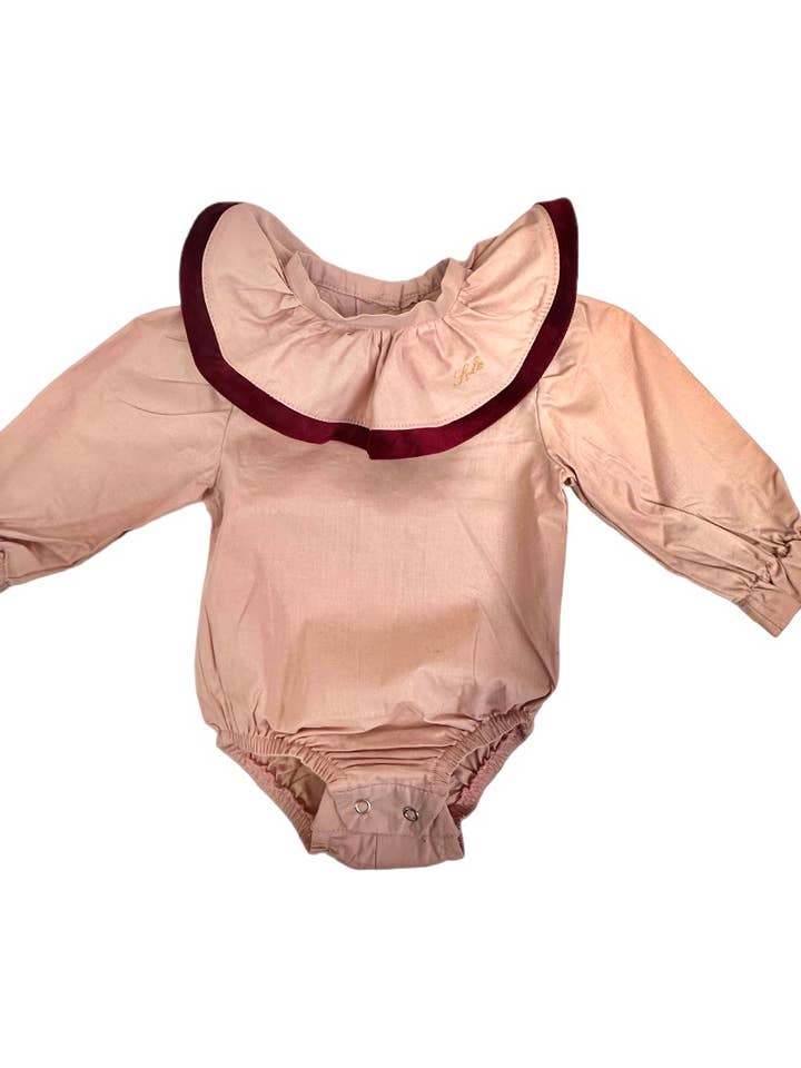 Bomuldsskjorte med trim for engroshandel hos La Boutique dei Bambini
