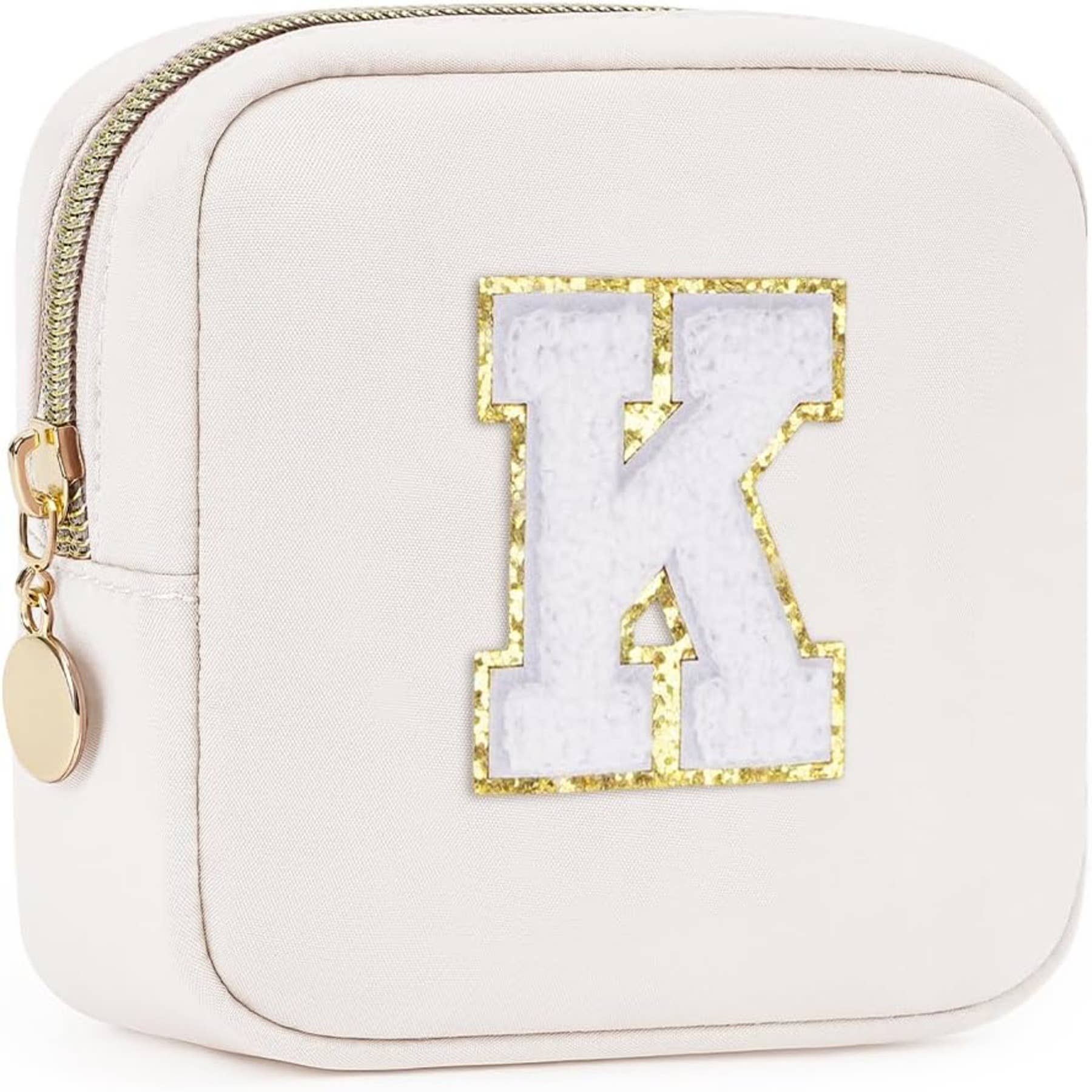 wandf – Großhandel Schmink-/Kosmetiktasche – Personalisierte Monogramm-Tasche Mini Initialen Schminktasche29