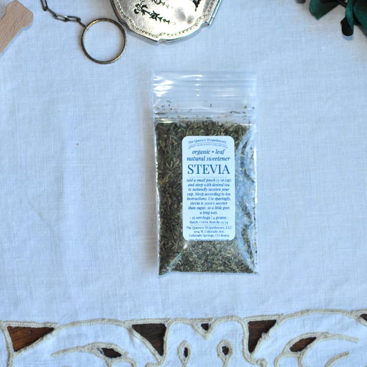 The Queen's TEApothecary - Wholesale Sugar/Sweetener - Sweet Stevia leaf | 25+ servings1