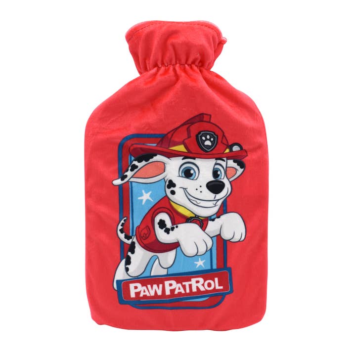 😍 Paw Patrol, Marcus, borraccia d'acqua calda, con coperchio, borsa d'acqua calda per terapia a caldo, acqua calda, gomma, freddo, inverno, inverno, bambino, adulto per la vendita all'ingrosso da parte di Takecare