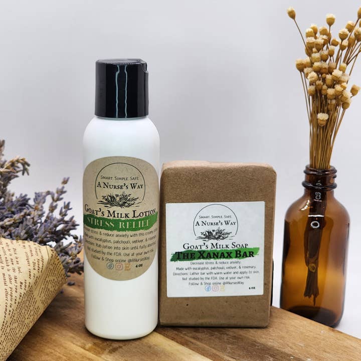 A Nurse's Way, LLC - Wholesale Bar Soap - The Xanax Bar - Goat's Milk Soap