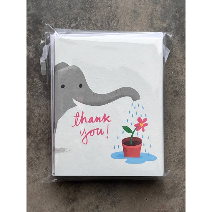 Thank-You Card Ten Pack for wholesale by Lisa Jones Studio