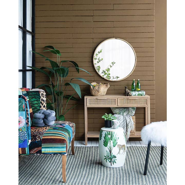 A&B Home Group Inc. - Wholesale Decoratief beeldje - Panter van koper, 15 cm4