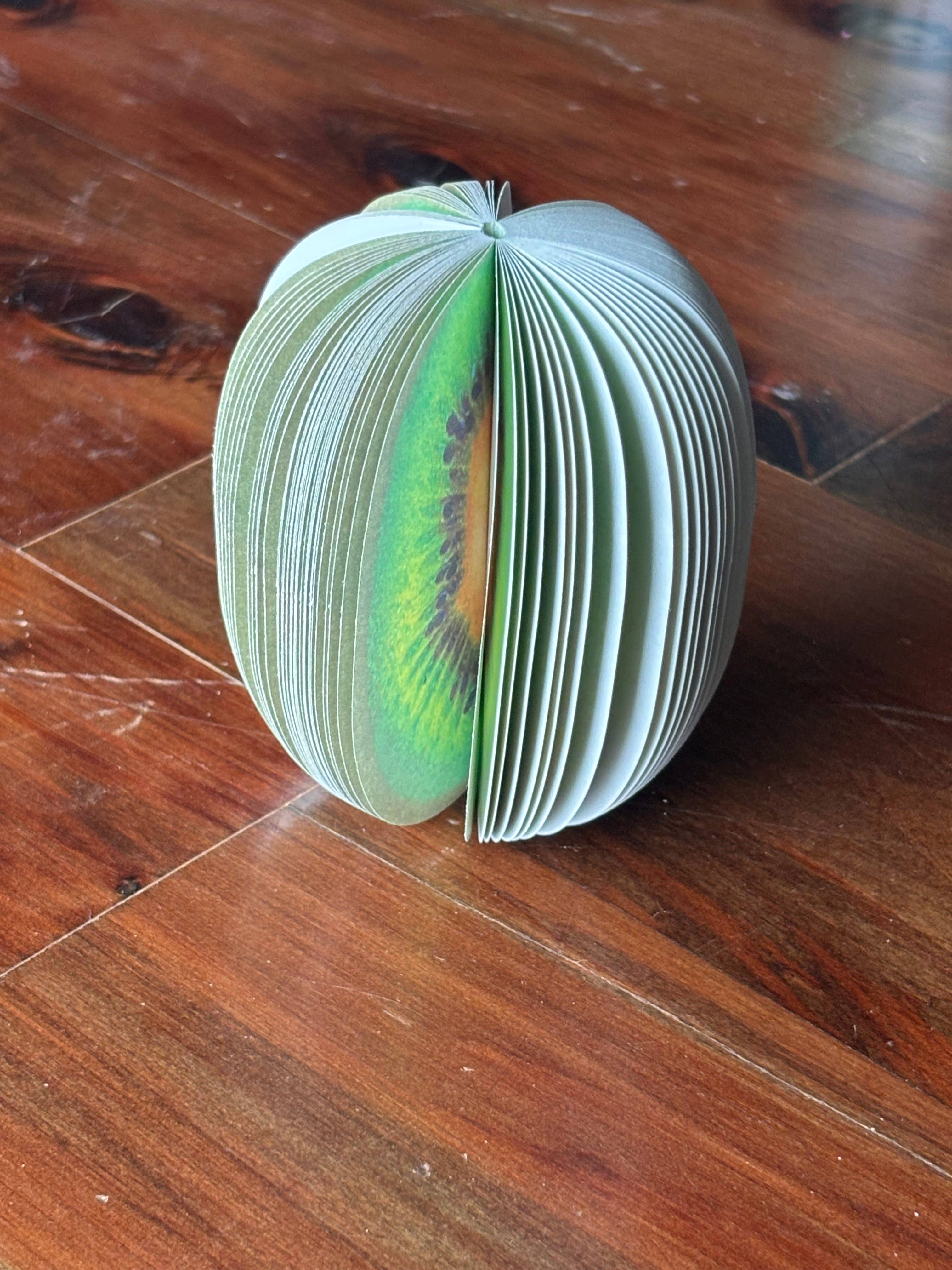 SomeFinn - Wholesale Notepad - Kiwi - Shaped 3.5" Notepads