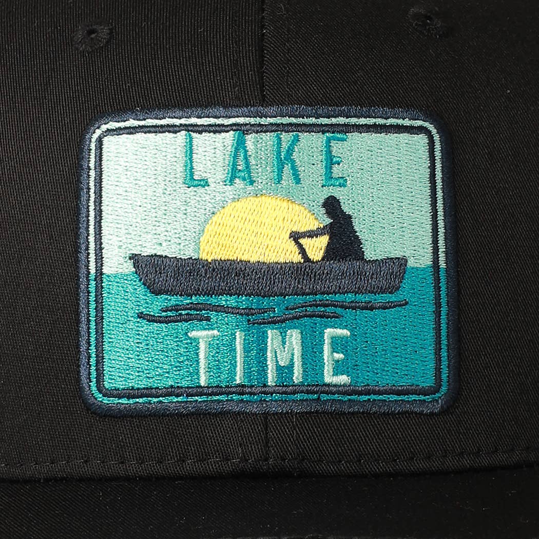 Fashion City - Wholesale Trucker pet - Heren - LAKETIME baseballpet met geborduurde patch voor heren met mesh-achterkant15
