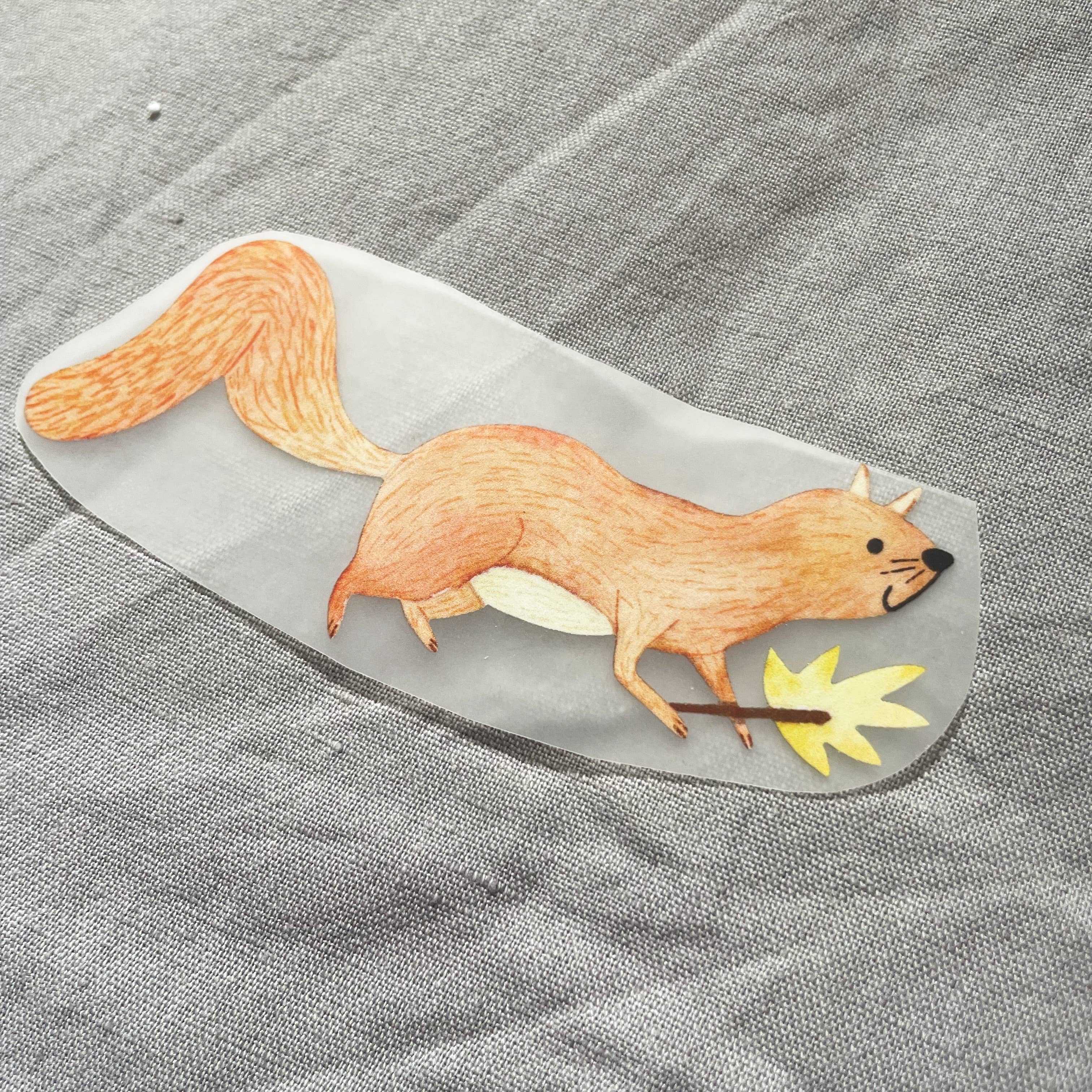 Hannahs Firlefanz – wholesale Lapp – Strykmärke ekorre, märke för barn, present1