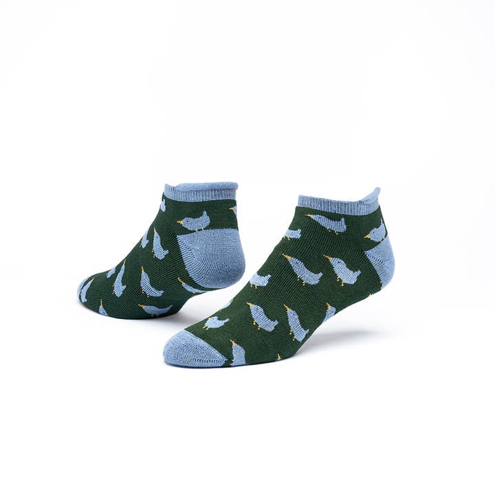 Maggie's Organics - Wholesale Socks - Unisex - Organic Cotton Tab Footie Socks - Pattern0