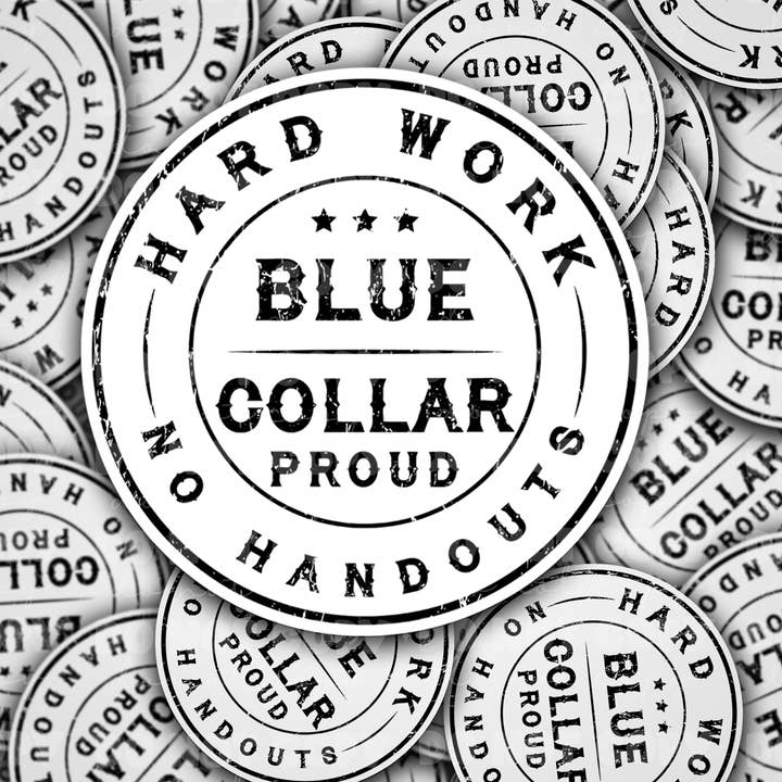 It's Transfer Time - Wholesale Sticker - DC 1280 Hard work no handouts - die cut sticker