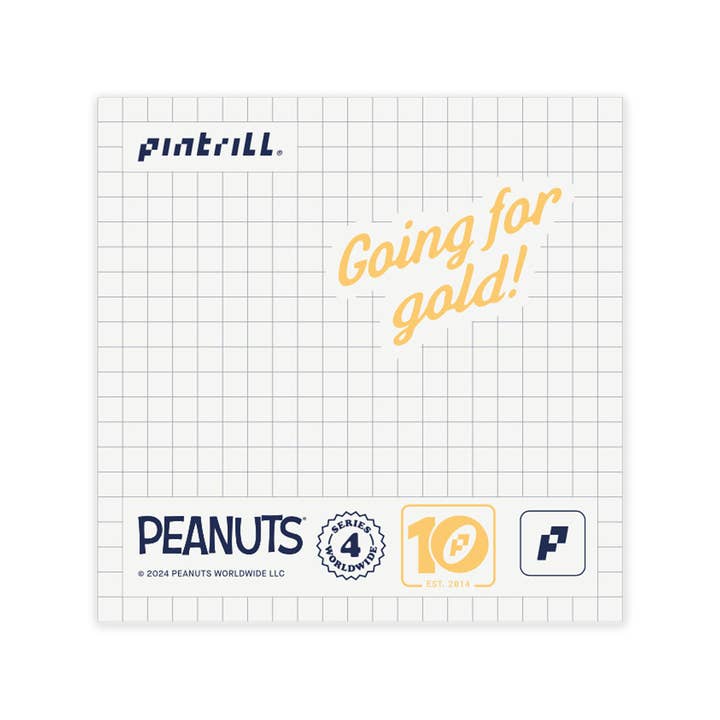 PINTRILL - Wholesale Lapel Pin/Button - Snoopy Golfing