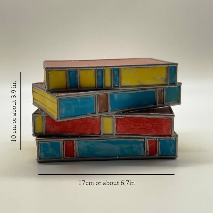 Moderny - Vendita all'ingrosso Lampada da scrivania/d'accento - Lampada per libri in vetro colorato4