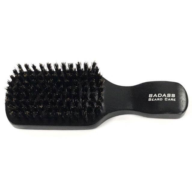 Badass Beard Care - Wholesale Beard Brush/Comb - Boars Hair Beard Brush with Handle1