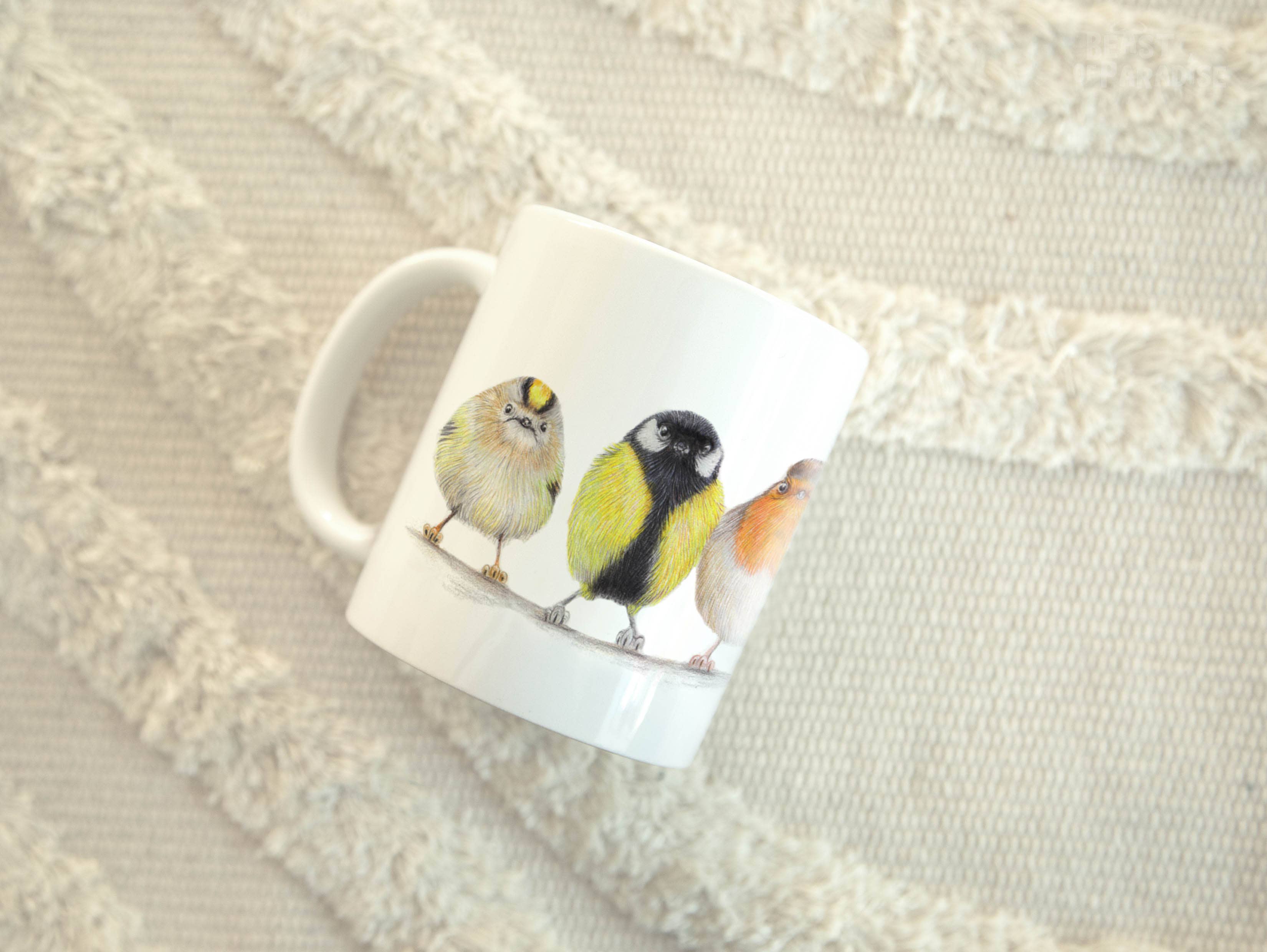 Beast of Paradise - Wholesale Coffee/Tea Cup - Ceramic Mug, European Birds, Funny Mugs, Animal Mug4