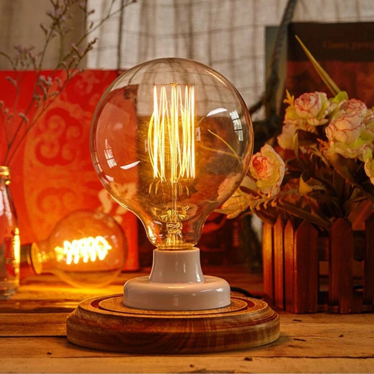 Ledsone - Wholesale Light Bulb/Puck - Bayonet Fitment Edison Vintage Filament Candle Bulb9