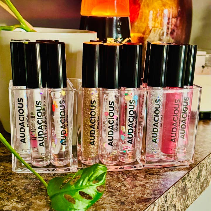 Glitter Lip Gloss for wholesale by Made By Valencia