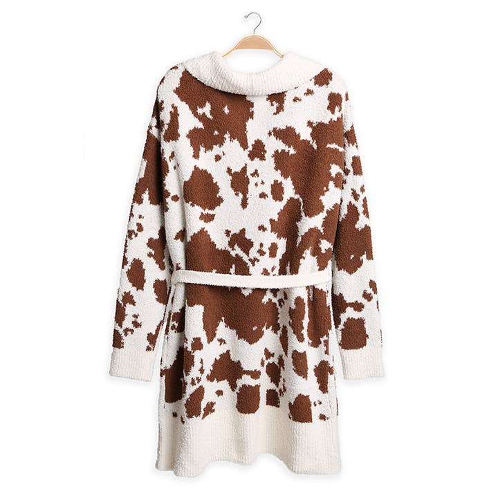 KAFFE Kåbe med ko-mønster og forlommer for engroshandel på Faire2