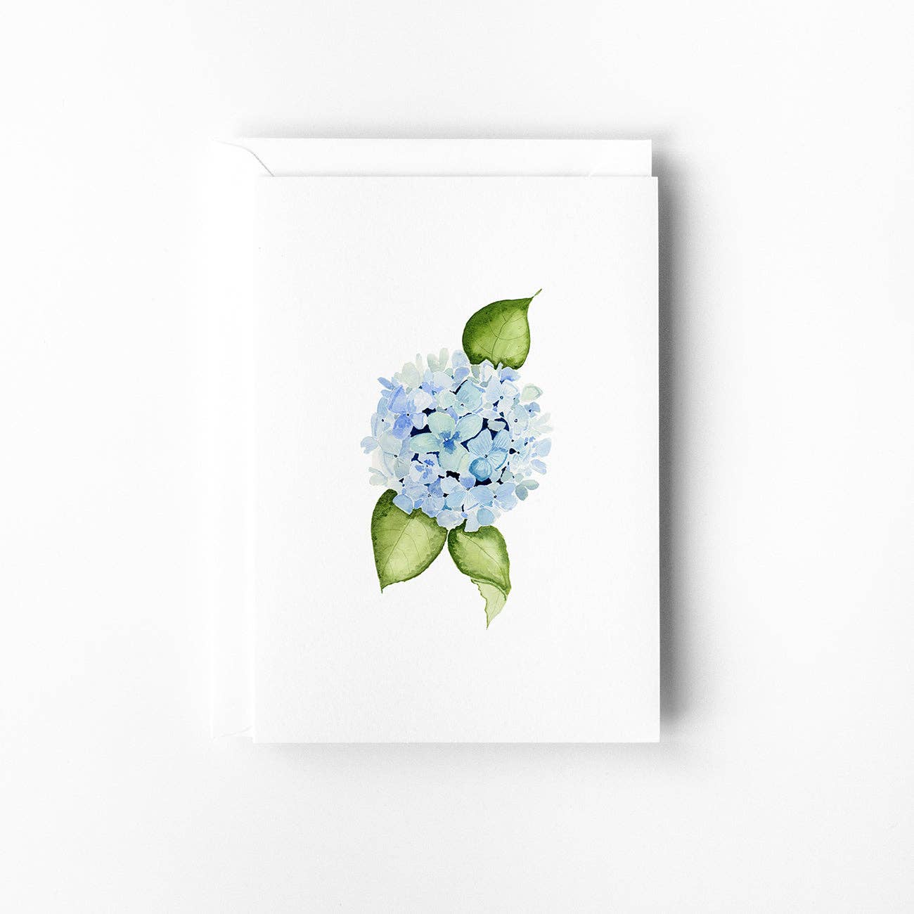 Finding Silver Pennies - Wholesale Stationery/Notecard Set - Hydrangea Mini Note Card | Flower Enclosure Card | Coastal1