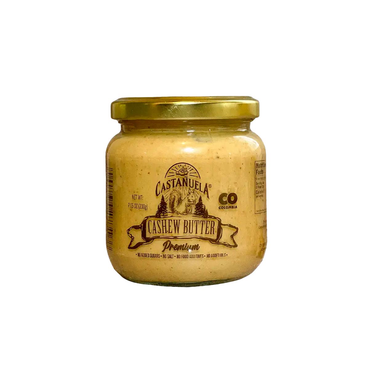 Castañuela – Engroshandel Nøddesmør – Cashewsmør x 7,05 oz