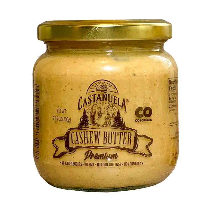 Castañuela – Engroshandel Nøddesmør – Cashewsmør x 7,05 oz0
