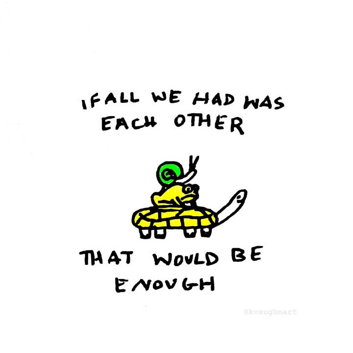 Friendos Original Print for wholesale by Kristen Vaughn