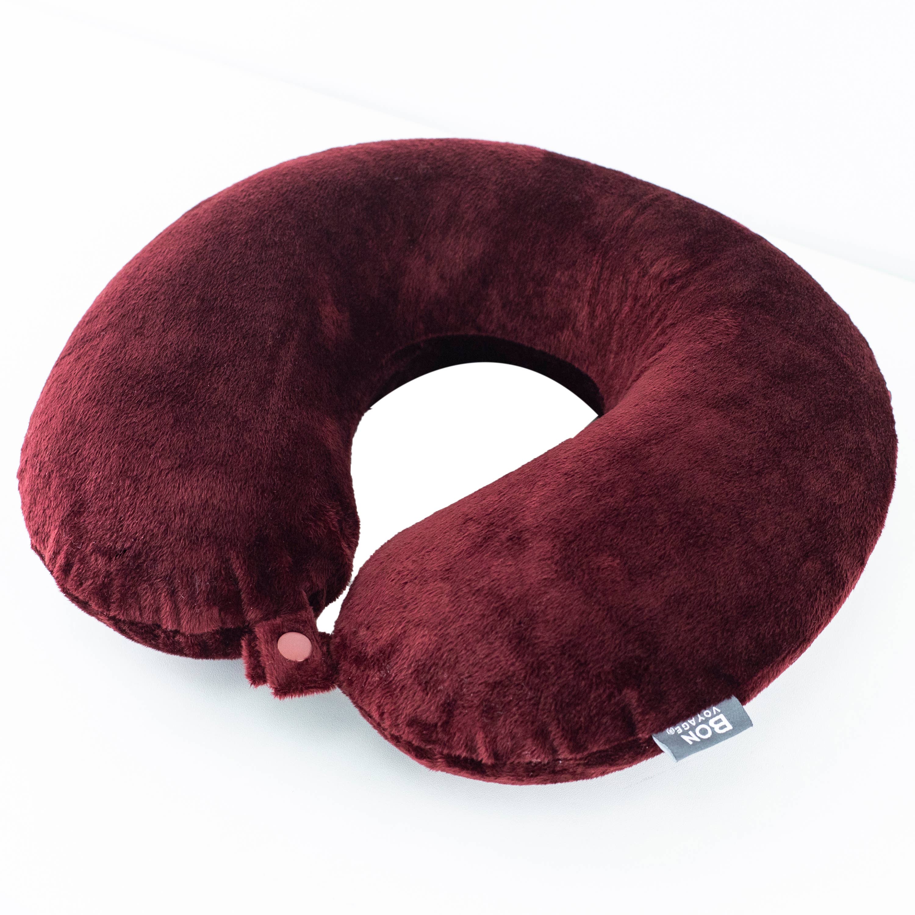 Sutton Home Fashions LLC - Wholesale Travel Pillow - Bon Voyage Classic Memory Foam Travel Neck Pillow Black16