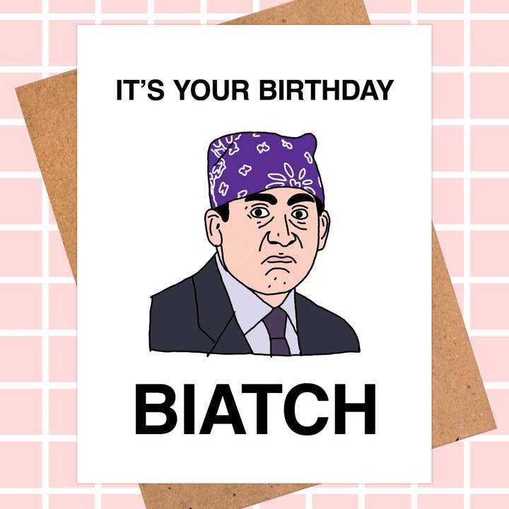 Carte Prison Mike From The Office | Carte Pop Culture pour la vente par Pop Hot Cards