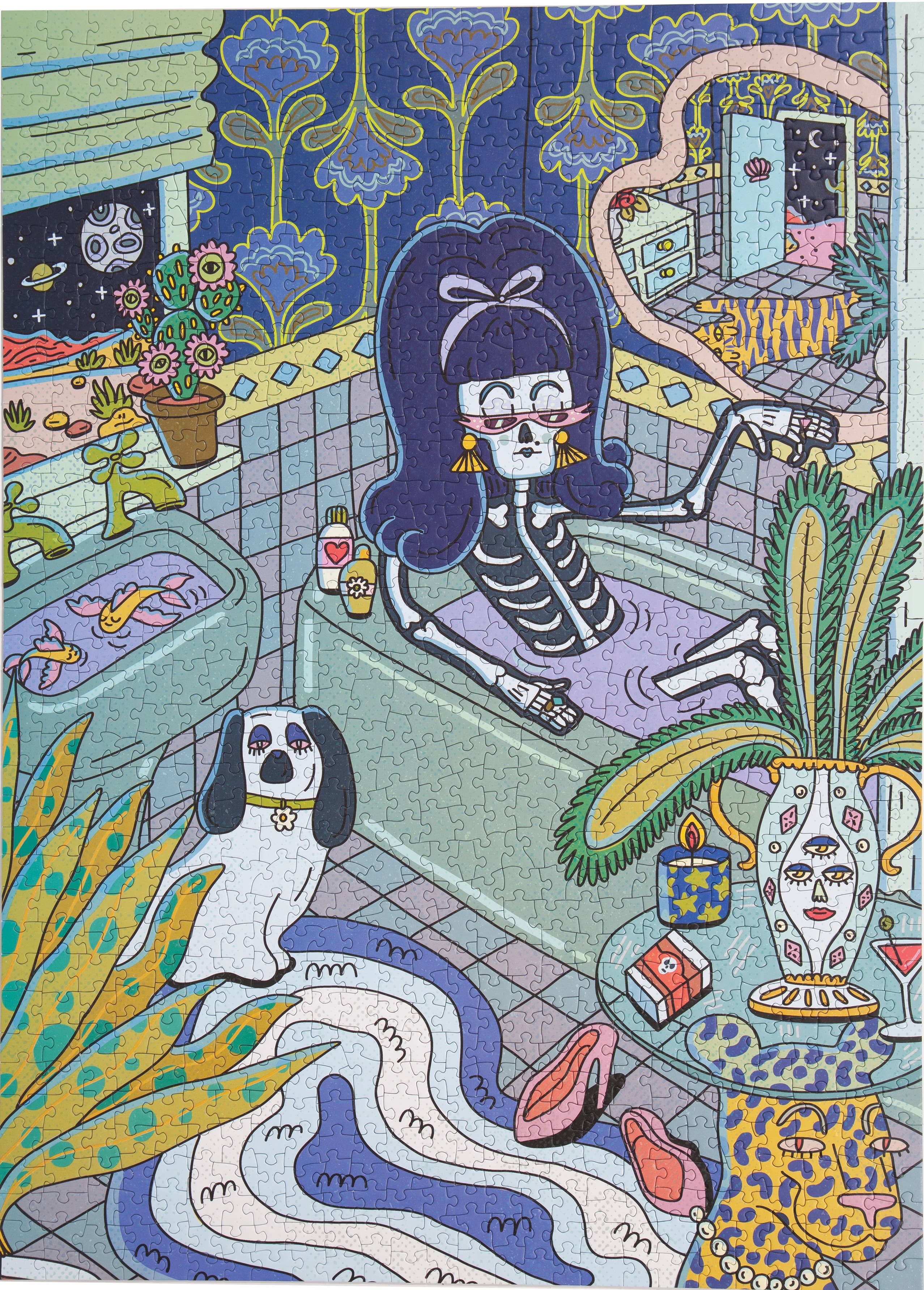 Birdie Puzzles - Wholesale Puzzel - Volwassene - Moonlight | Legpuzzel van 1.000 stukjes1