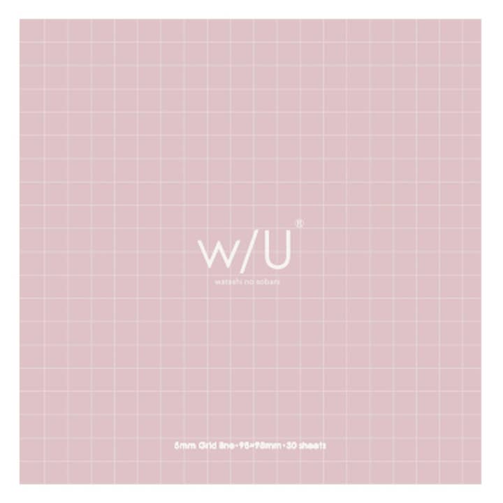 NAKABAYASHI Stationery - Vendita all'ingrosso Quaderni - Quaderno a griglia adesiva W/U2