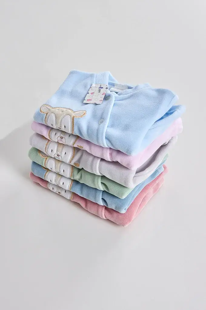 Amorim Gerações, LDA - Wholesale Jumpsuit - Baby - Embroidered Laminated Babygrow 2531B0