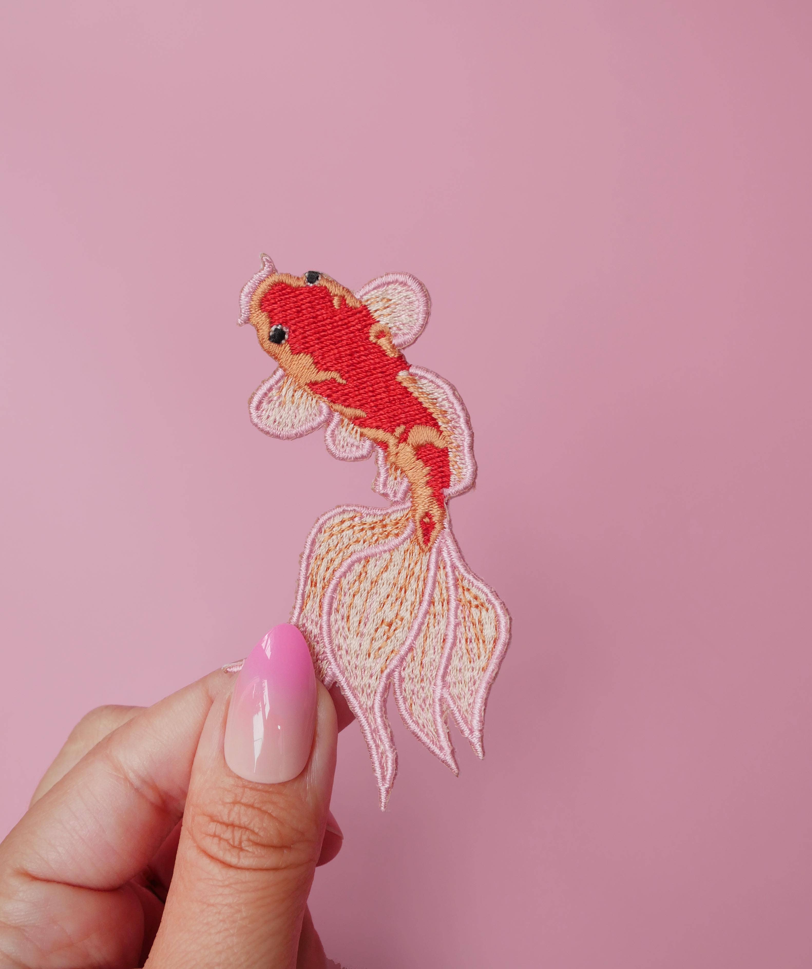 MALICIEUSE - Wholesale Patch - Iron-On Patch Duo Koi Carp2