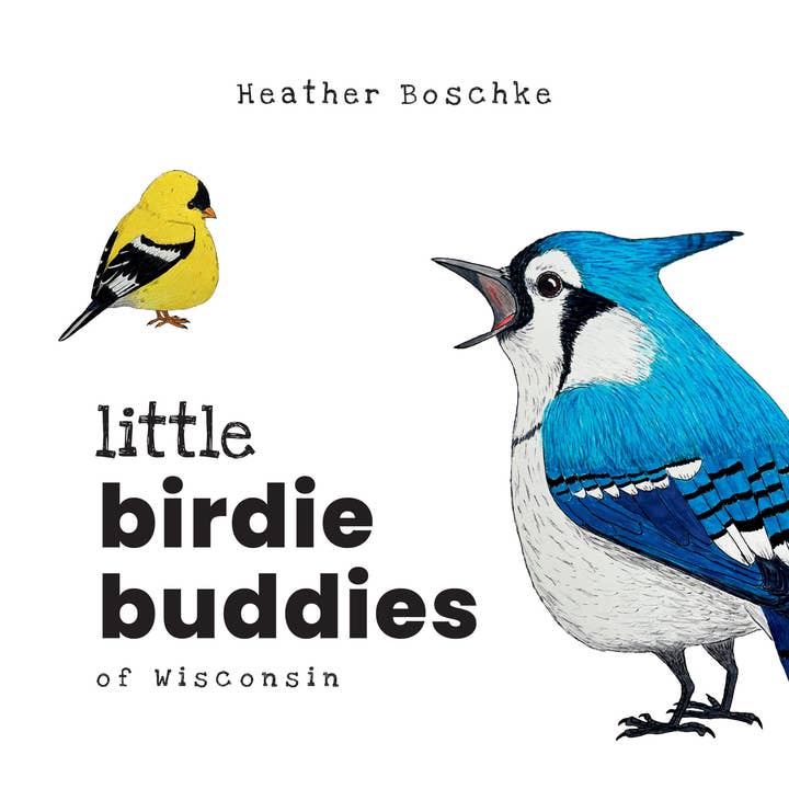 Kleine Vogel-Freunde von Wisconsin Buch für den Großhandel von Little Birdie Buddies