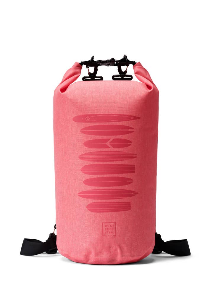 WILI WILI Surf Dry Bag 20L - Shell Pink for wholesale by WILI WILI TREE®