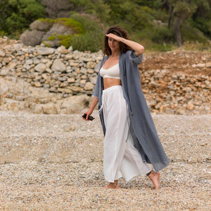 Sile Kimono for wholesale by loom.ist