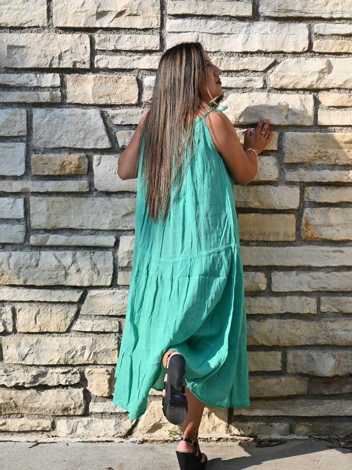 Alpaca market - Wholesale Dress - Women's - Earth Goddess Cotton Summer dress - 100% cotton dress - Summer cotton dress