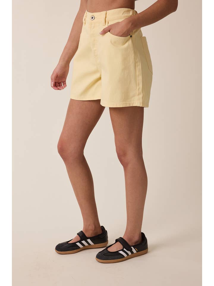 Wishlist Apparel - Wholesale Shorts - Women's - CLASSIC COTTON DENIM SHORTS / WL25-116369