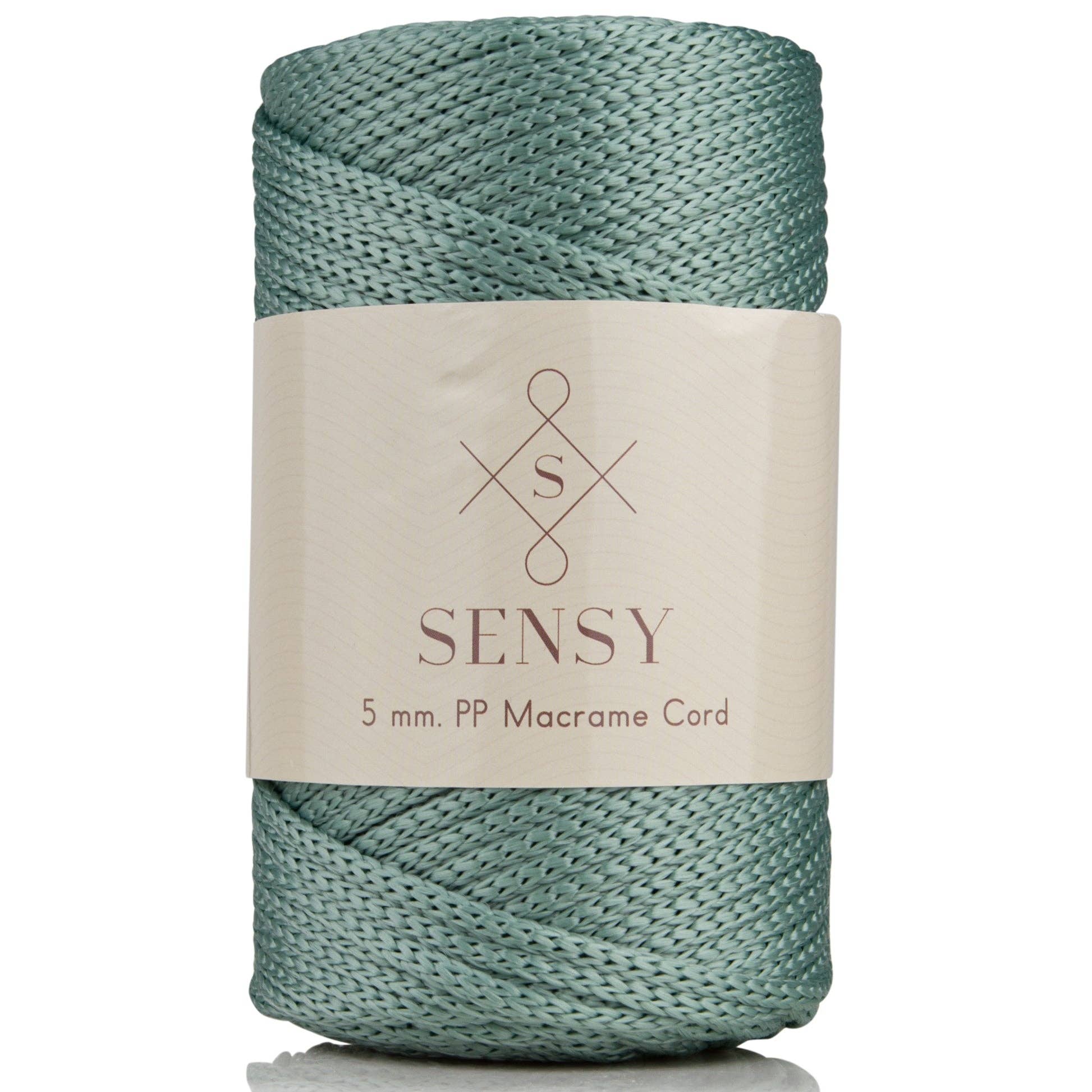 Sensy - Wholesale Yarn - Sensy Premium 5mm - 104 yards 100% Polyester Macrame Yarn2